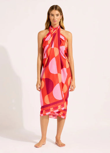 Sorrento Sarong Flame