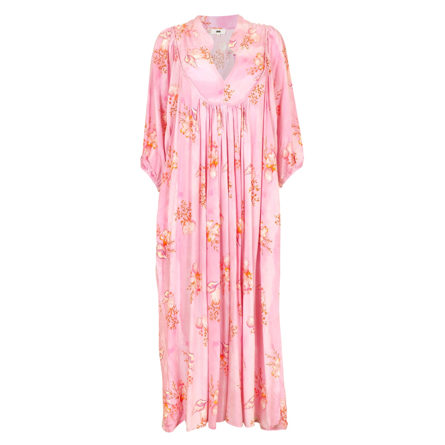 Seashells Print Boheme Midi