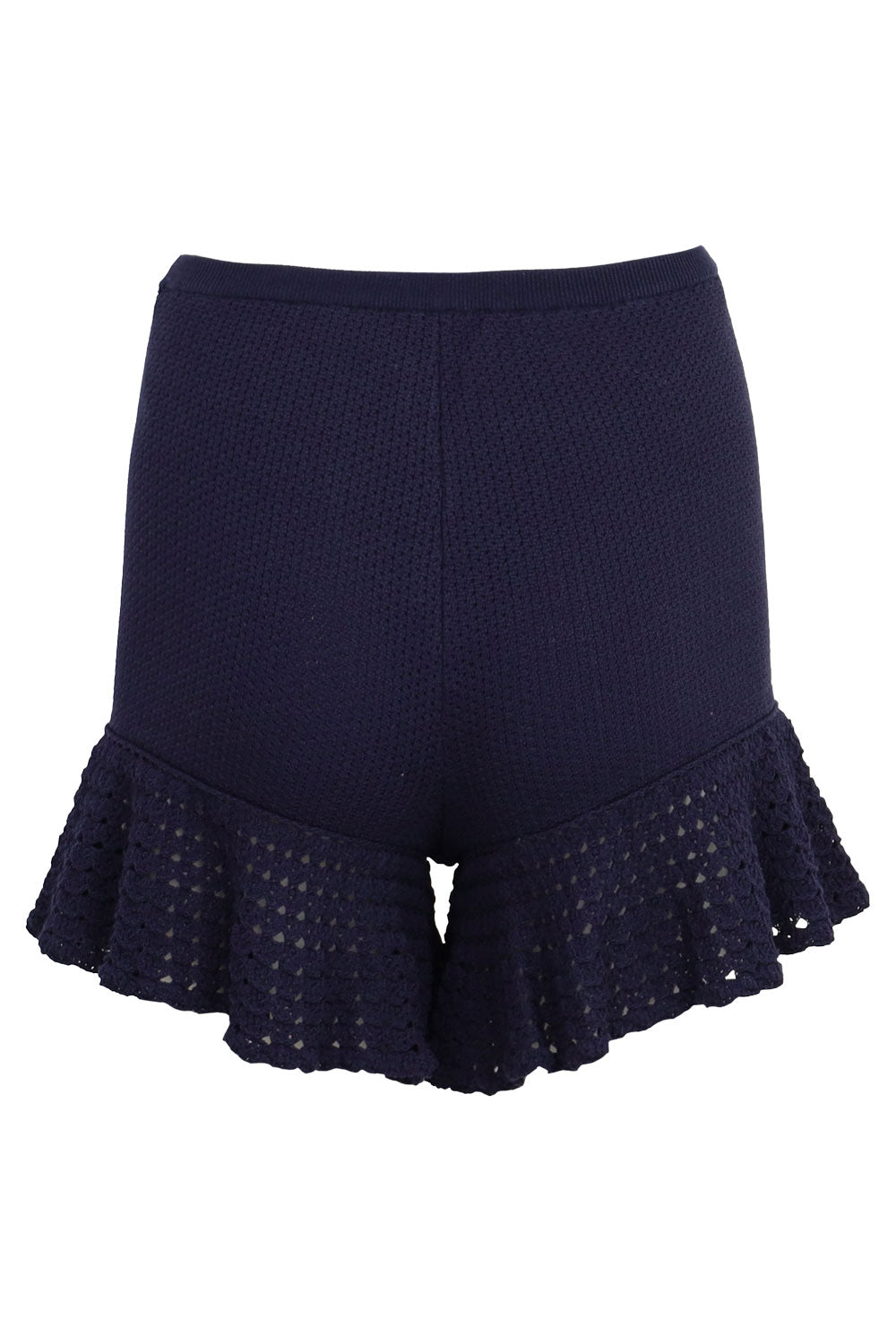 Load image into Gallery viewer, Navy Knit Shorts
