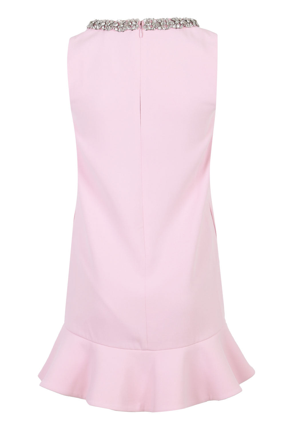 Load image into Gallery viewer, Pink Crepe Mini Dress
