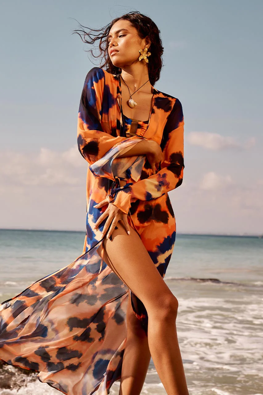 Load image into Gallery viewer, Velzy Cover Up Saber Print - Cover Up
