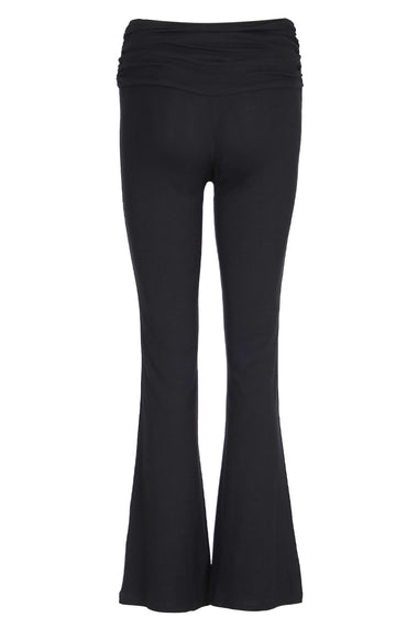 Damari Foldover Flare Pants Black