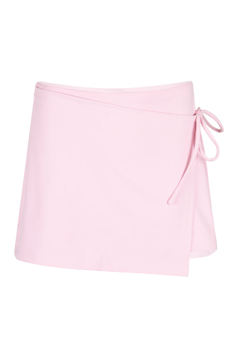 Katia Wrap Side Tie Skort Ballet Pink