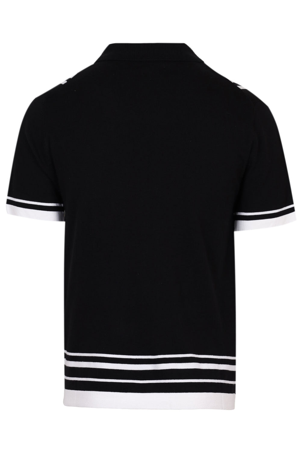 Load image into Gallery viewer, Levon Short Sleeve Knit Top Black/White
