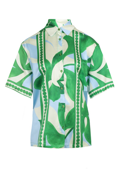 Alara Short Sleeve Shirt - Amoree Blue