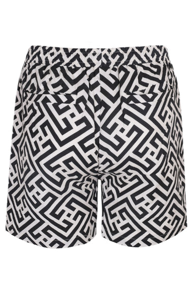 Alec Drawstring Short Mirko Black