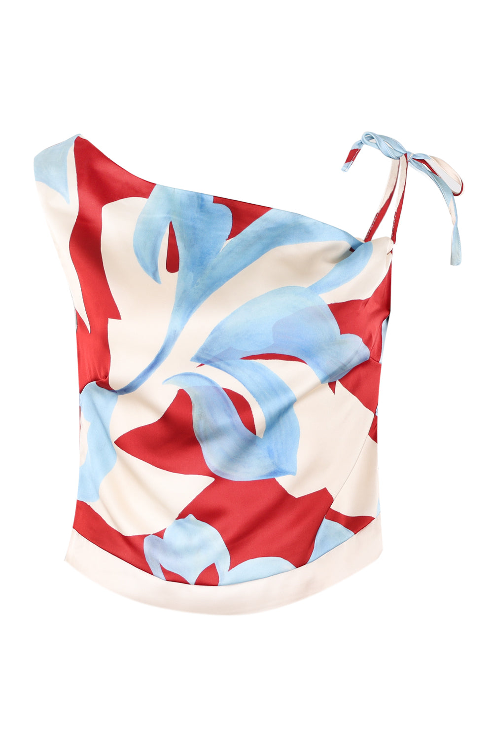 Load image into Gallery viewer, Amoree One Shoulder Top - Amoree Red
