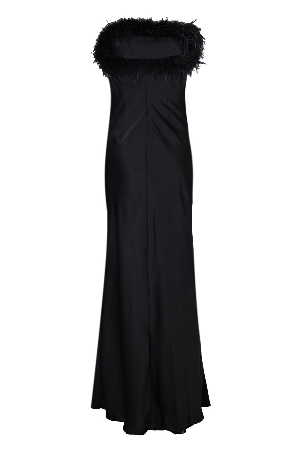 Load image into Gallery viewer, Ariana Strapless Maxi Dress Black

