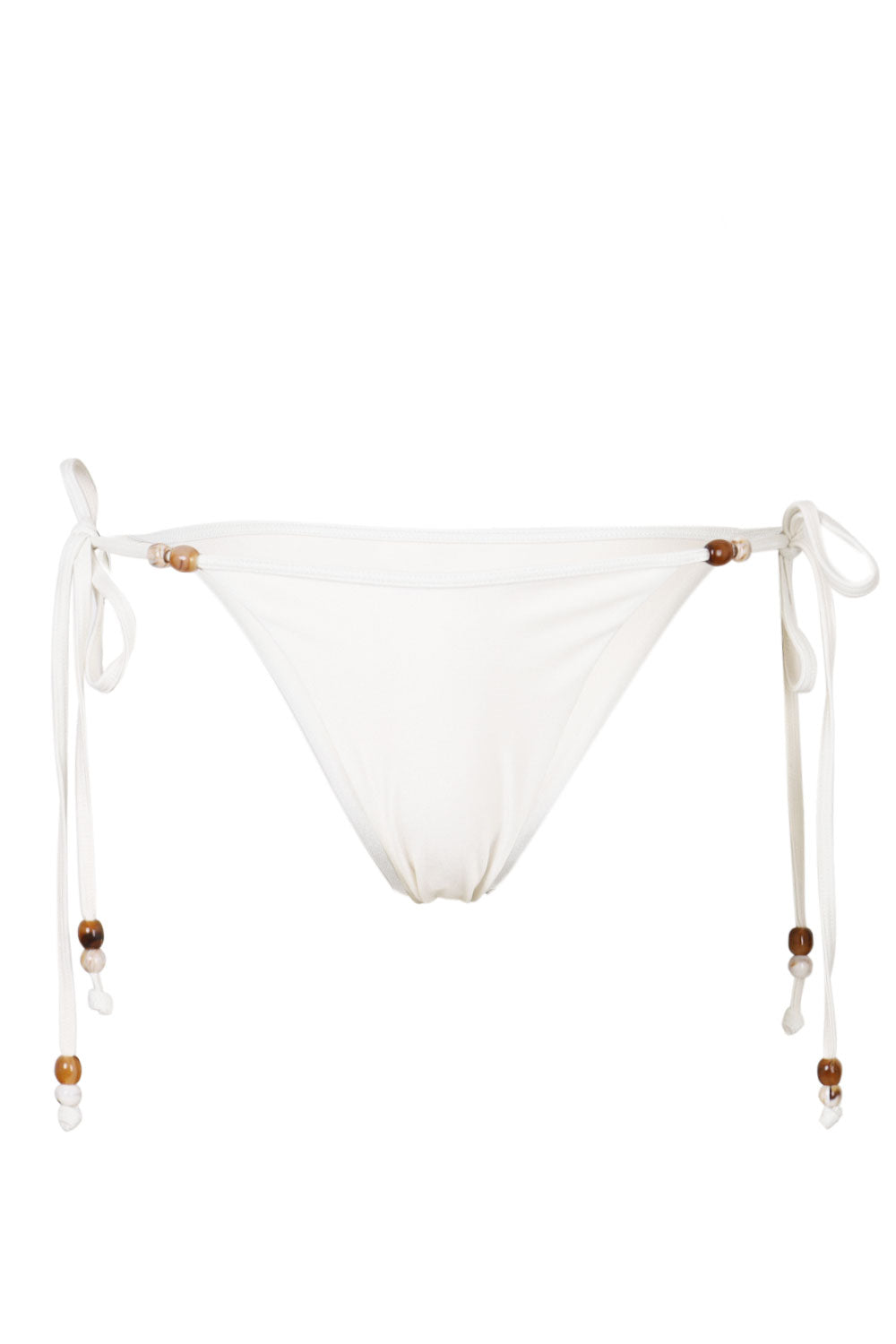 Load image into Gallery viewer, Aruba Side Tie Bikini Bottom Ivory
