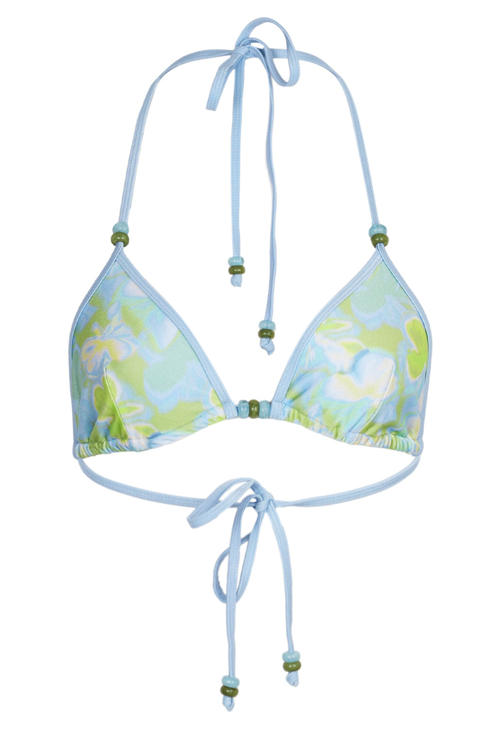 Load image into Gallery viewer, Aruba Triangle Bikini Top Lana Green
