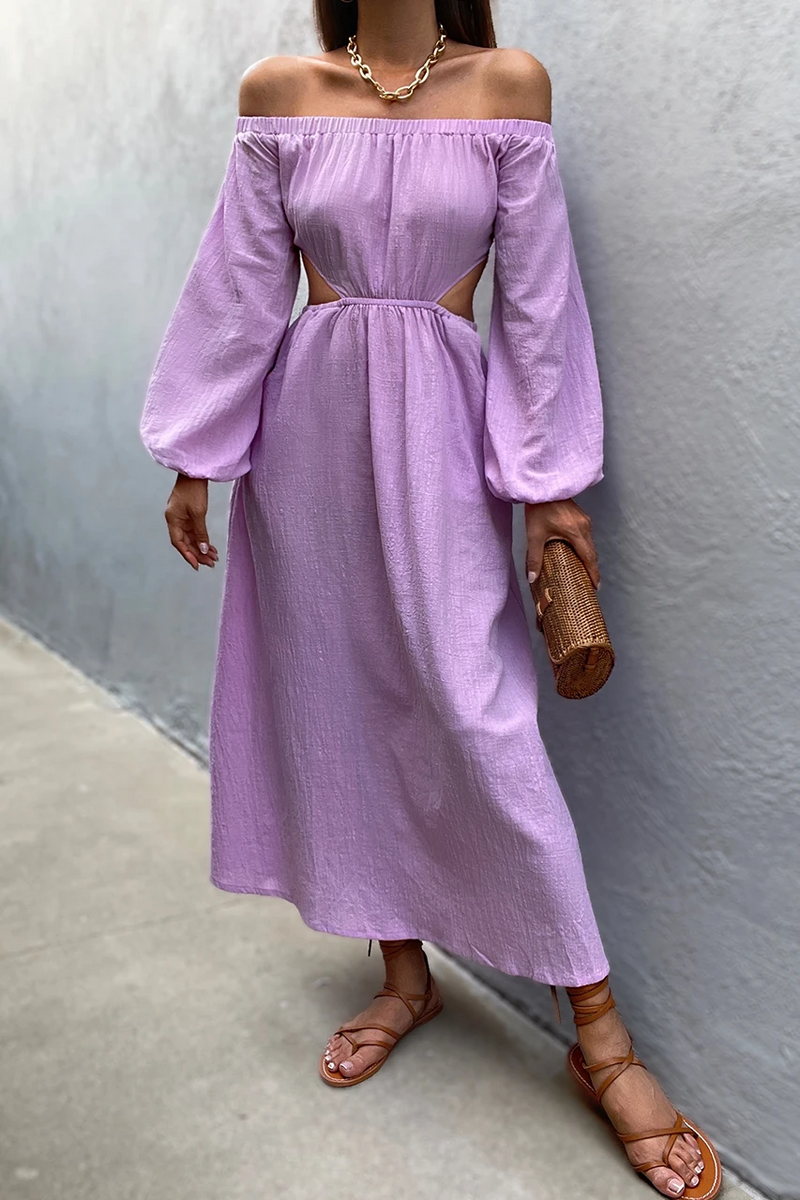 Arya Midi Dress Lavender