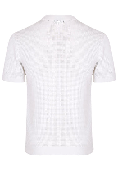 Asher Knit Top White