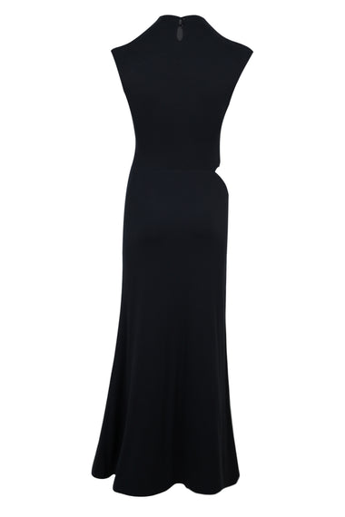 Avanni High Neck Maxi Dress Granite