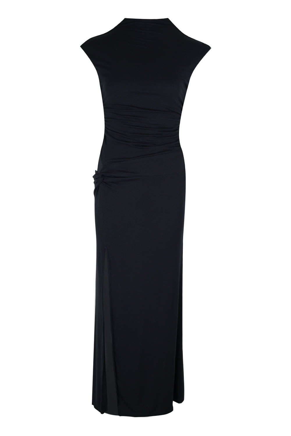 Load image into Gallery viewer, Avanni High Neck Maxi Dress Granite
