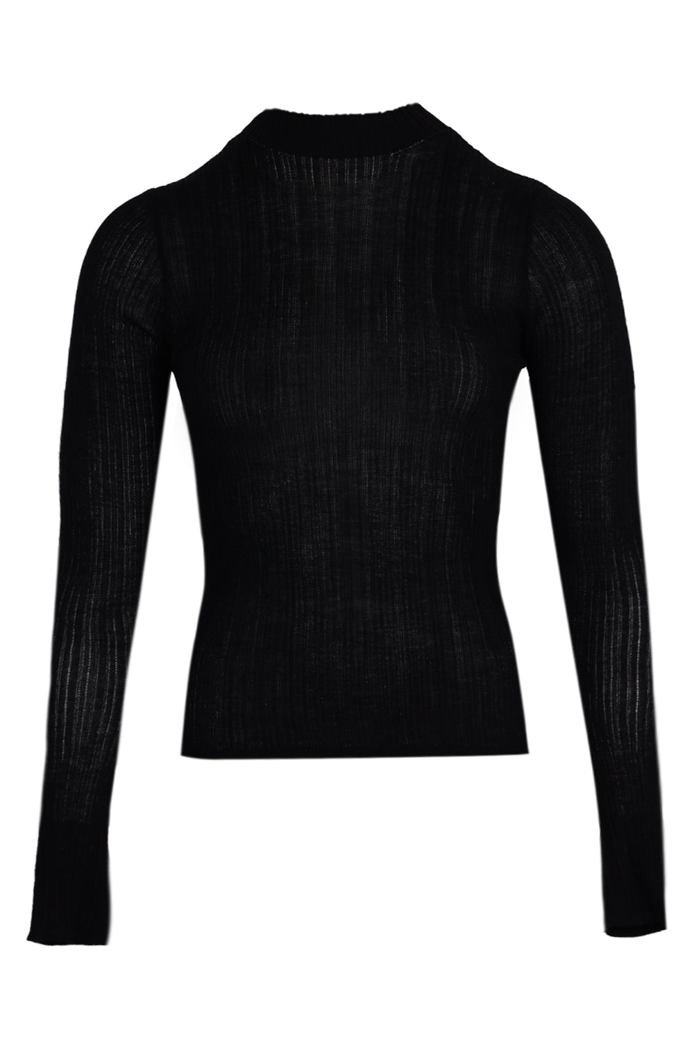 Load image into Gallery viewer, Aven Turtle Long Sleeve Top Black
