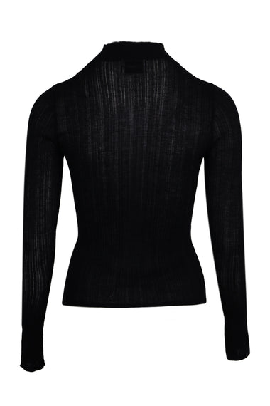 Aven Turtle Long Sleeve Top Black