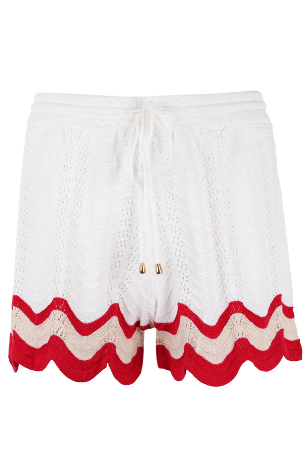 Load image into Gallery viewer, Billie Short White/Red
