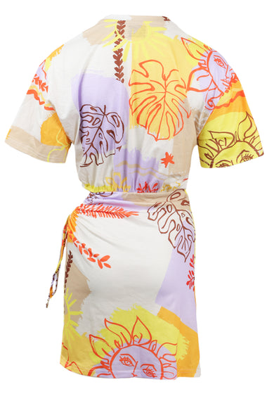 Brizzie Mini Dress Palama Print