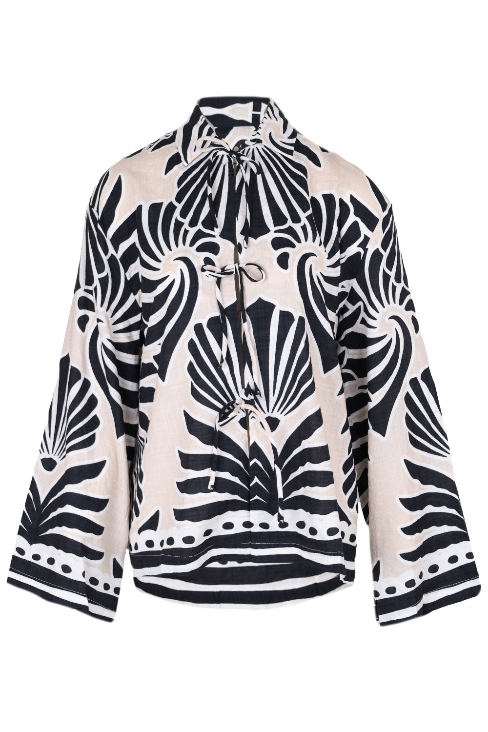 Load image into Gallery viewer, Clementine Sleeved Top Brodie Sand
