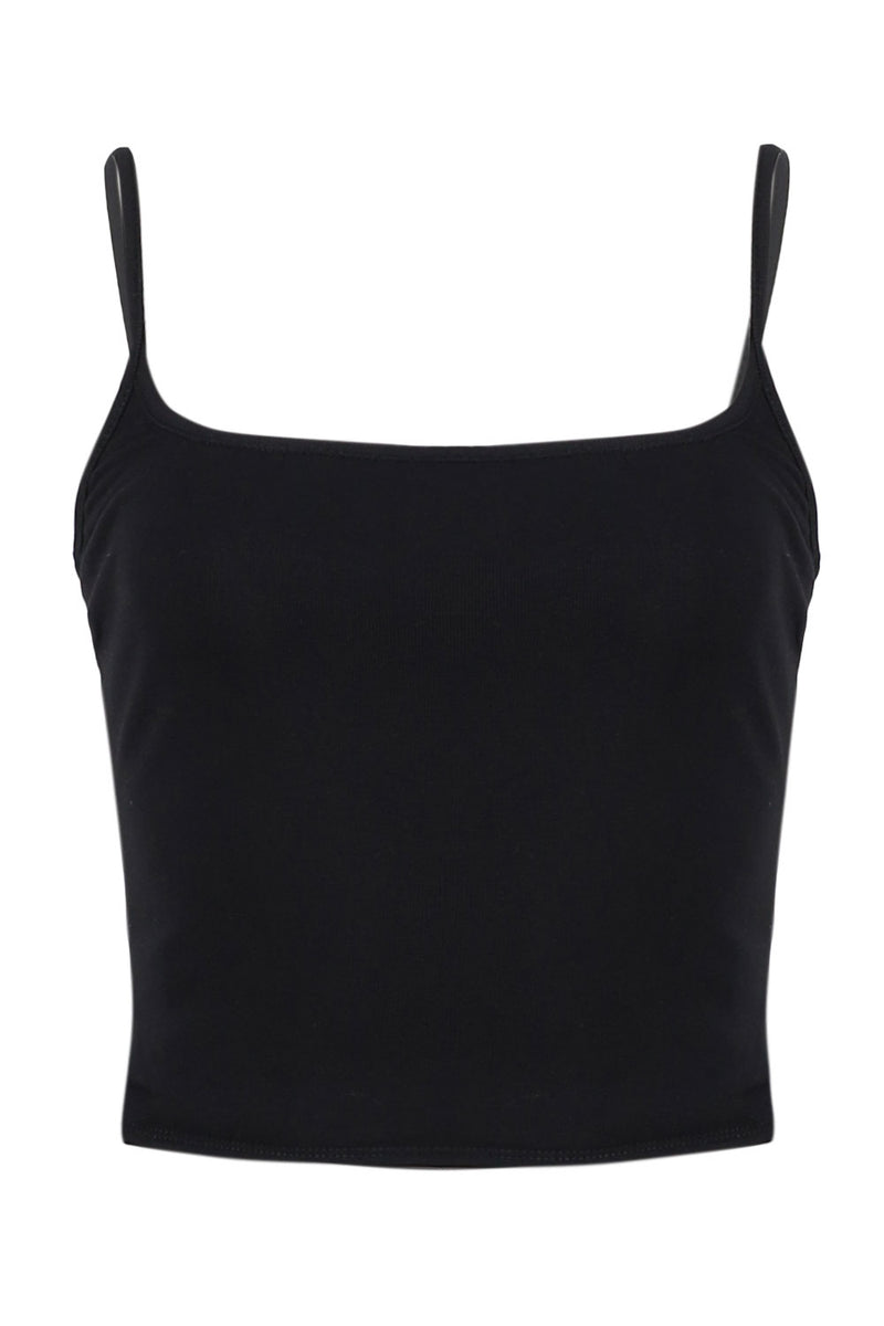 Damari Scoop Cami Top Black