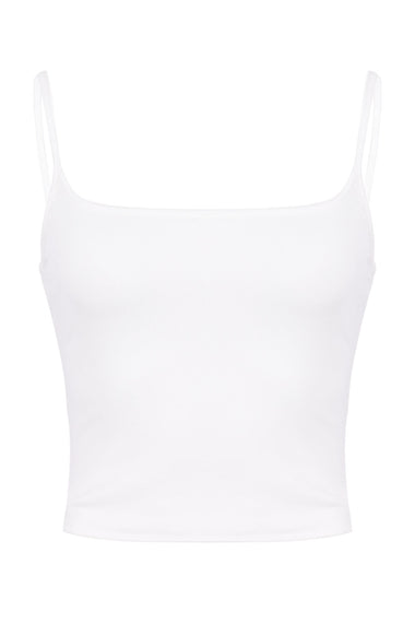 Damari Scoop Cami Top White