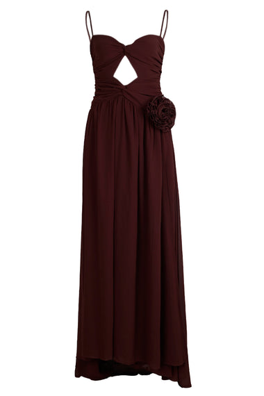 Danika Maxi Dress Chocolate
