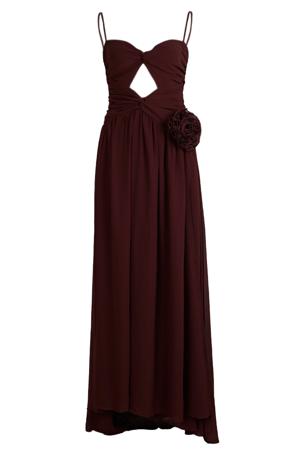 Load image into Gallery viewer, Danika Maxi Dress Chocolate
