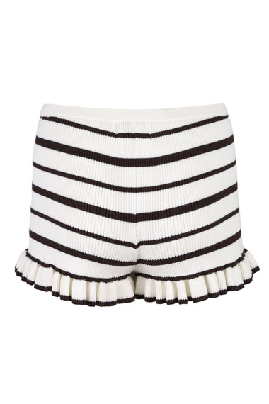 Donna Knit Hot Short Cream/Chocolate