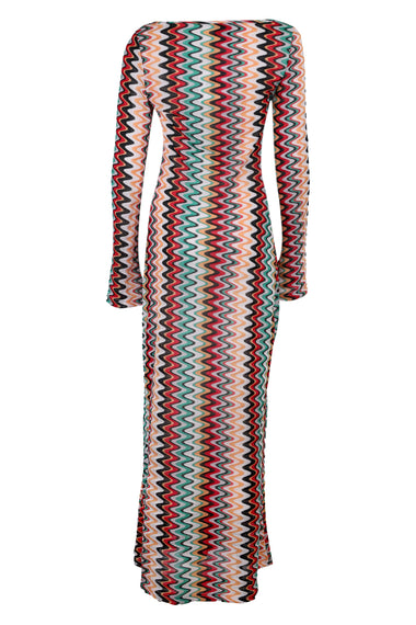 Emerie Scoop Neck Maxi Dress Xyla Wave