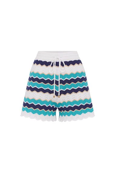 Hubert Short Blue Multi - Shorts