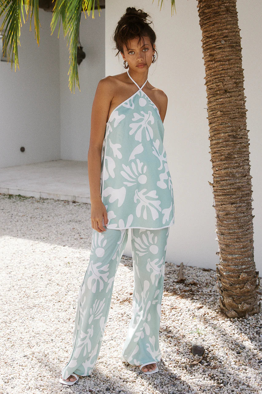 Ilah Halter Top Sage Botanica