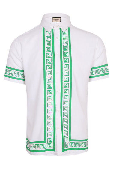 Jacob Shirt White/Green