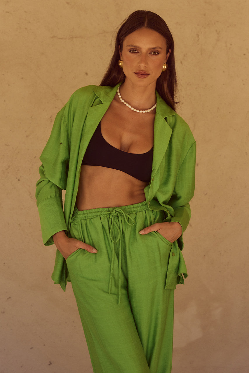 Load image into Gallery viewer, Jardin Pant Apple - Bottoms
