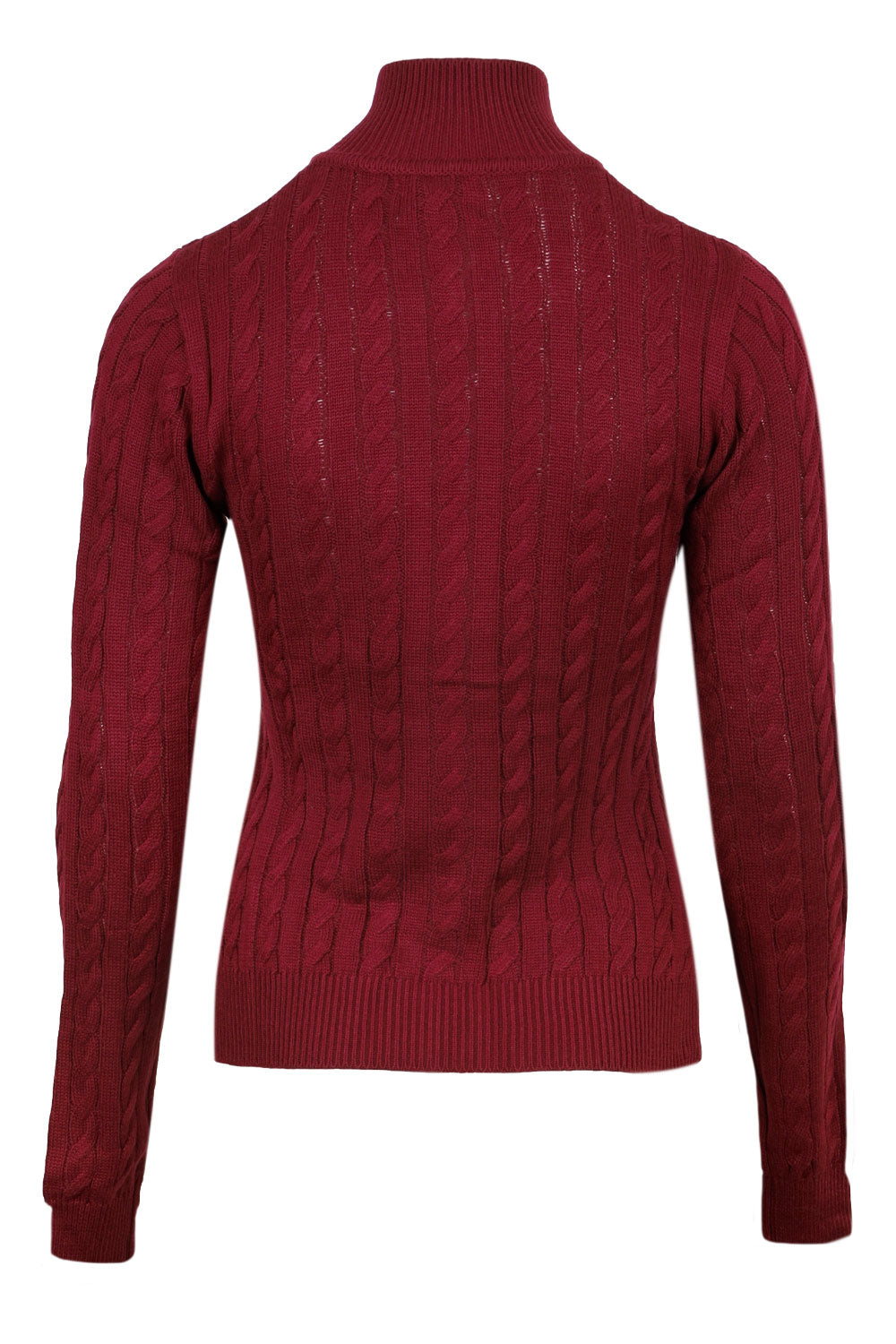 Load image into Gallery viewer, Katarina Long Sleeve Knit Top Black Cherry
