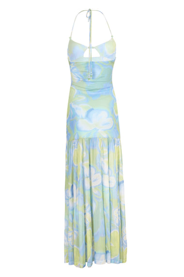Kiki High Slit Maxi Dress Lana Green