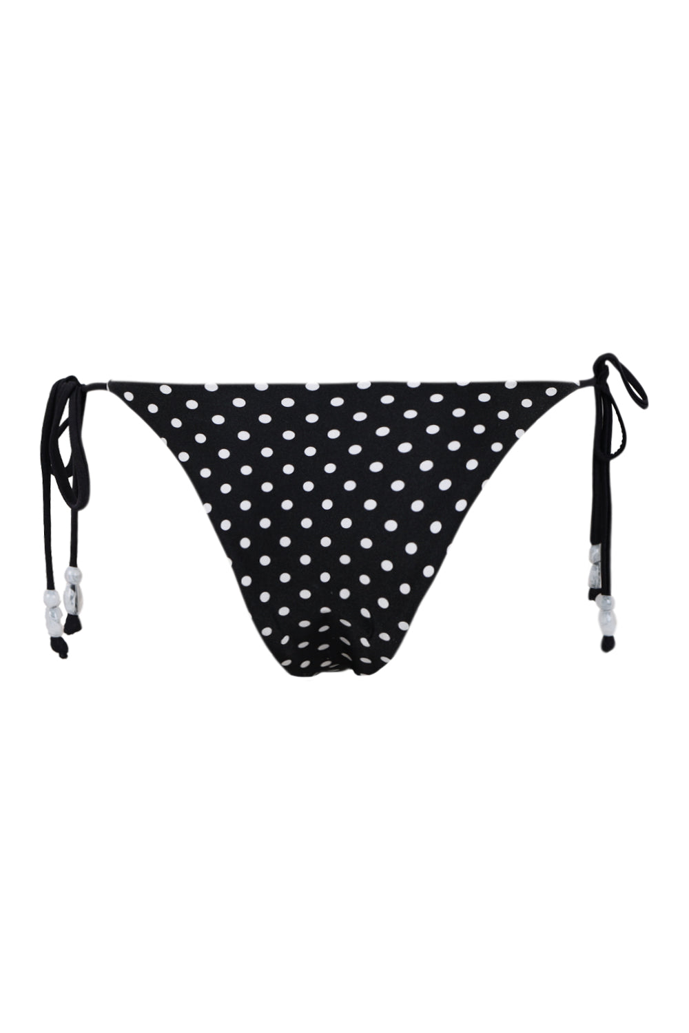 Load image into Gallery viewer, Lia Bikini Bottom Black Polka
