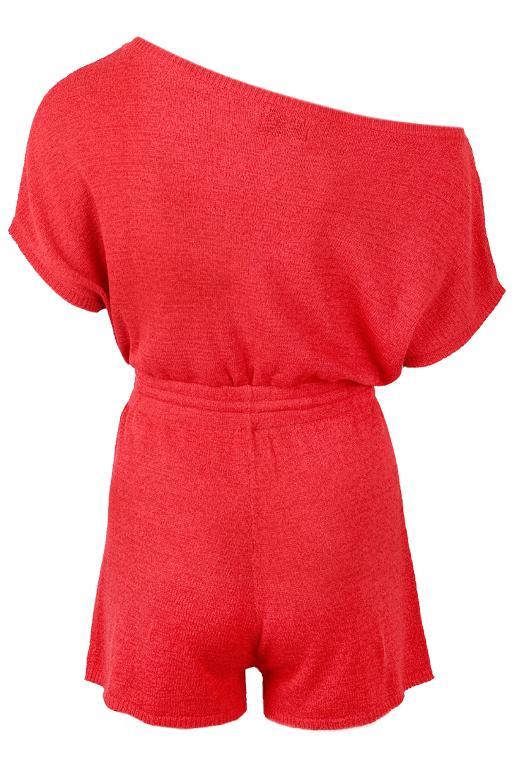 Load image into Gallery viewer, Miami Knit Playsuit Red
