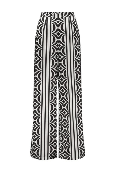 Milani Relaxed Satin Pant Alara Black