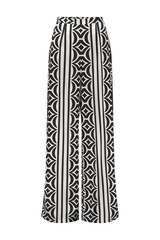 Milani Relaxed Satin Pant Alara Black