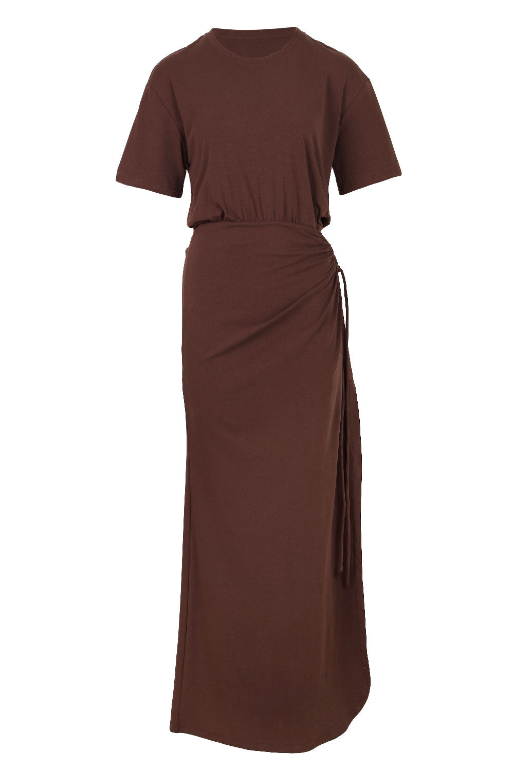 Load image into Gallery viewer, Mona Cut Out Maxi Dress Chocolate

