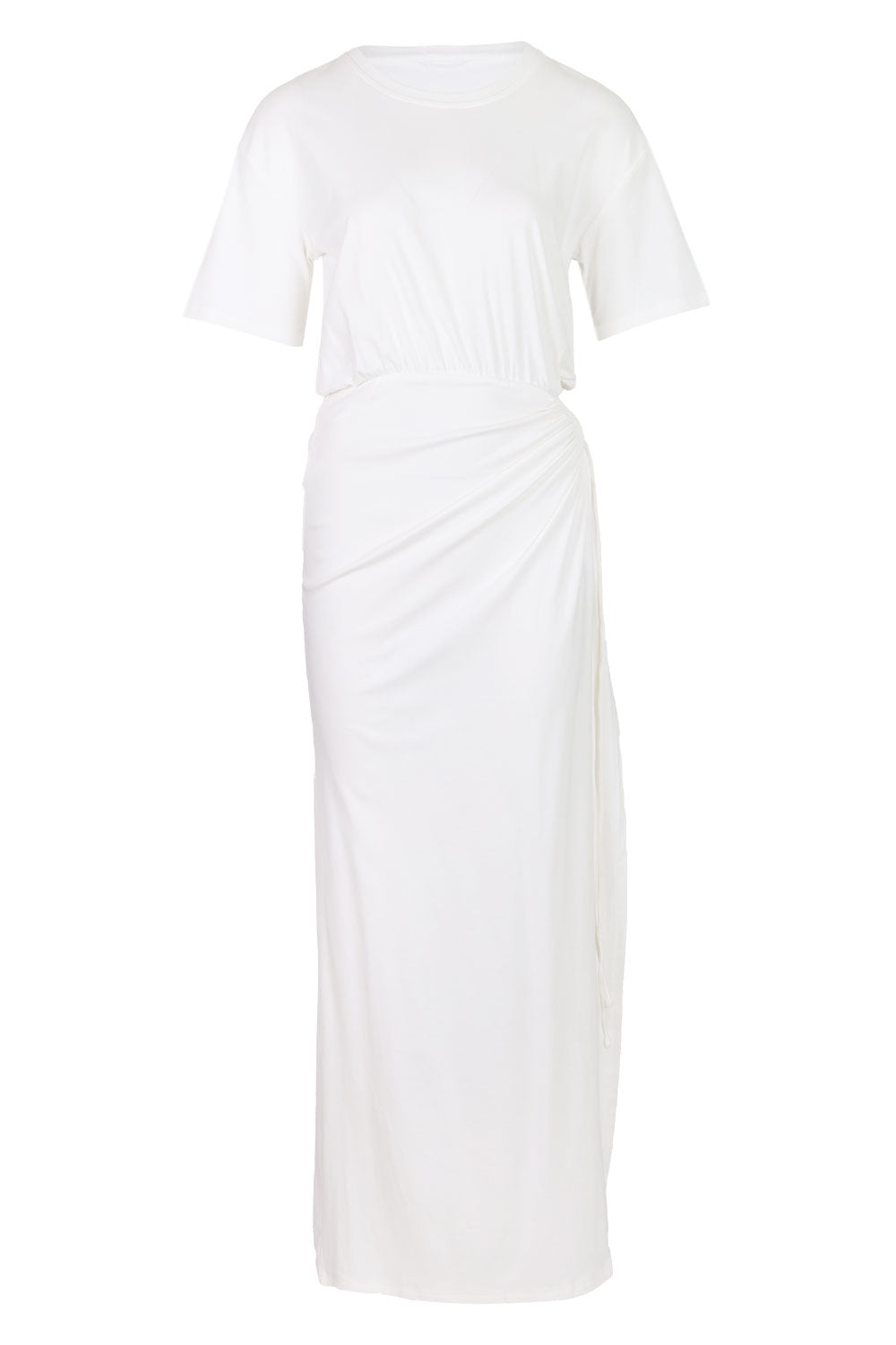 Load image into Gallery viewer, Mona Cut Out Maxi Dress White
