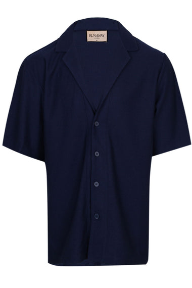 Otis Short Sleeve Shirt Navy