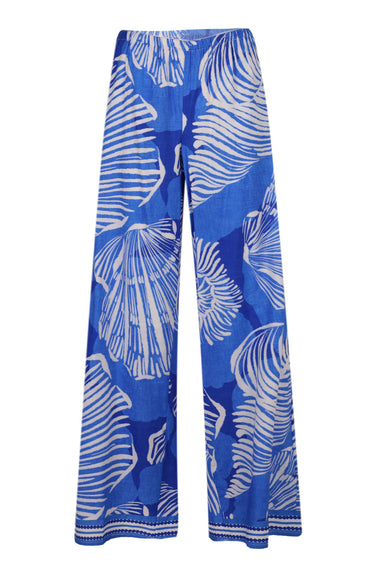 Rileigh Wide Leg Palazzo Pant Shellie Blue