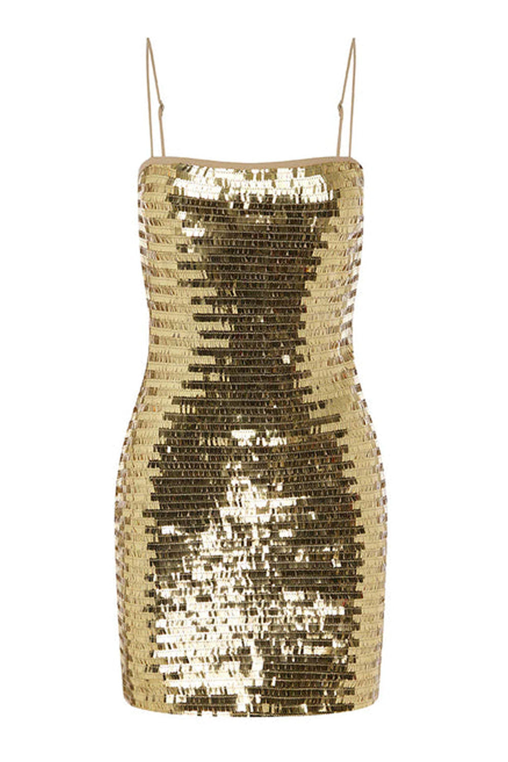 Kerrie Sequin Mini Dress Gold