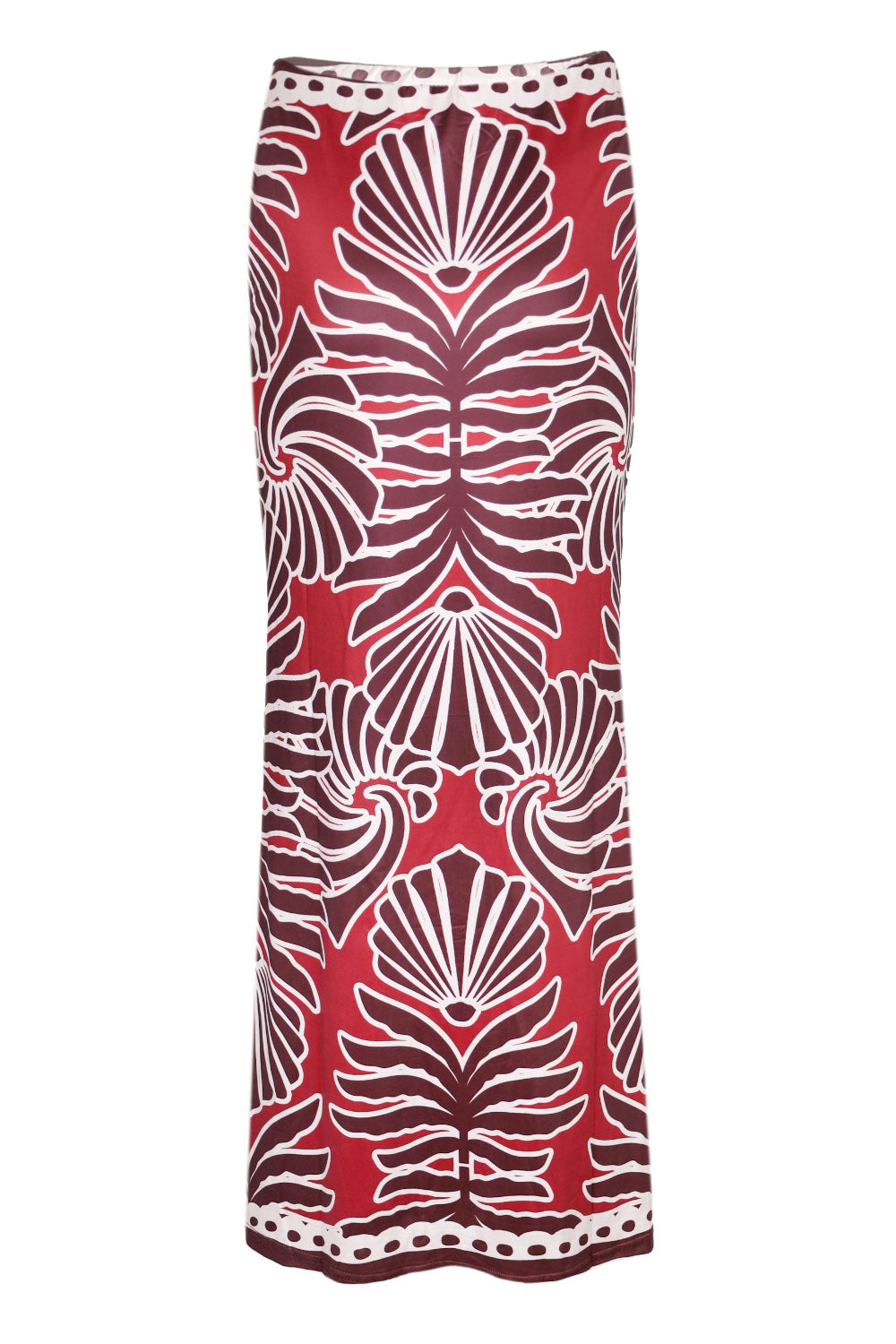 Load image into Gallery viewer, Sienna Maxi Skirt Brodie Red
