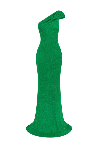 Silvia Maxi Dress Emerald - Dress