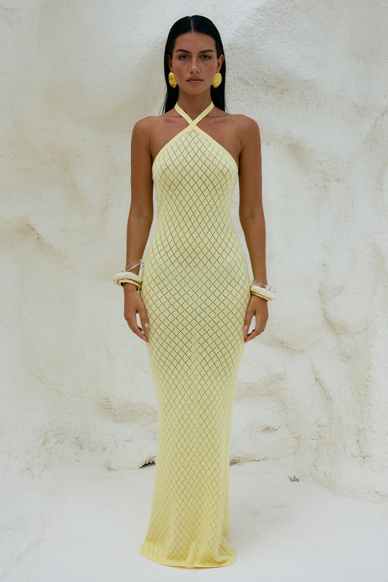 Simi Maxi Dress Lemon