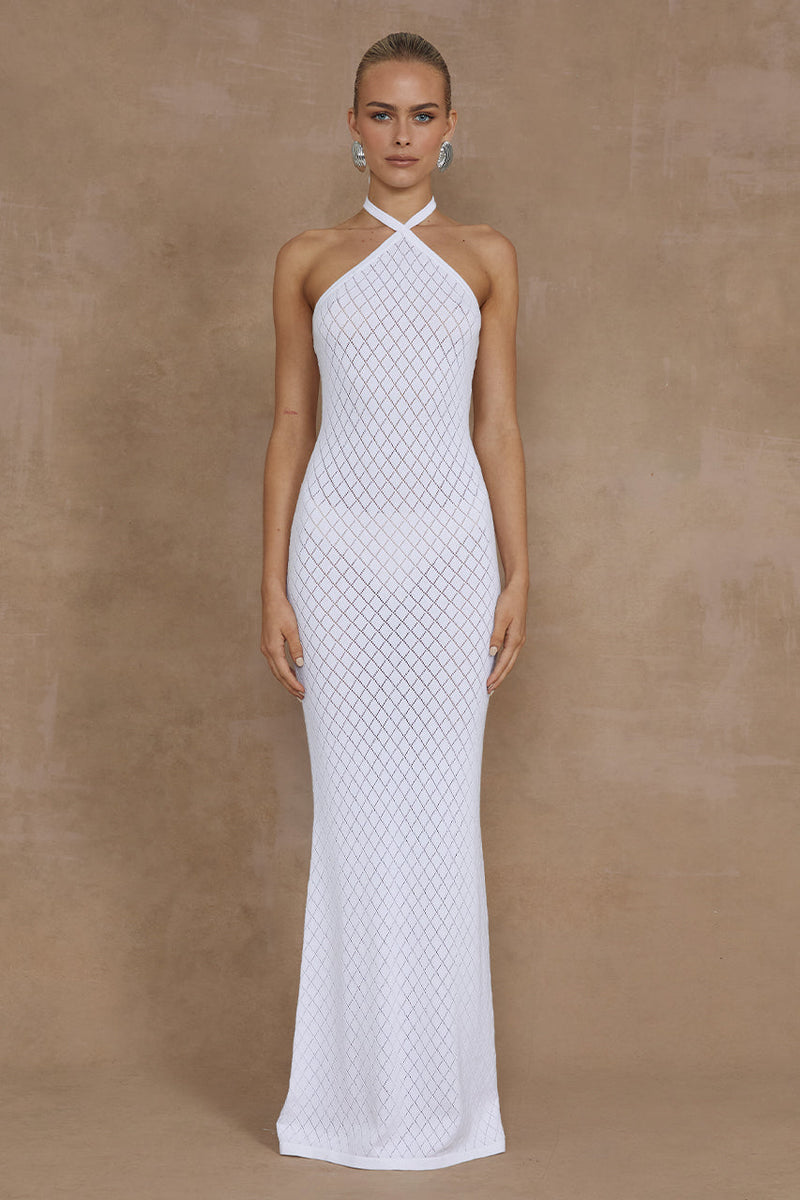 Simi Maxi Dress White