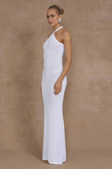 Simi Maxi Dress White - Dress