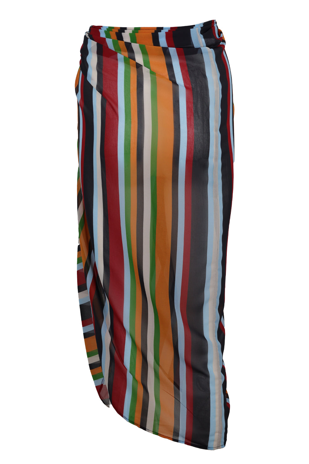 Load image into Gallery viewer, Xyla Front Tie Maxi Skirt - Xyla Stripe

